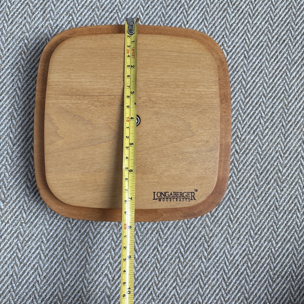 Longaberger Basket Lid Large Spoon Square 51217 - Picture 4 of 4